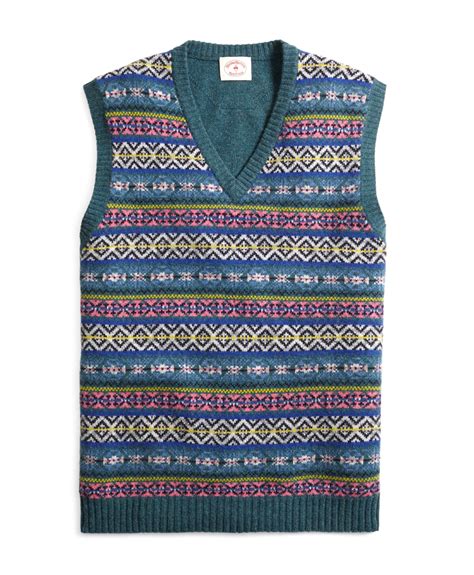Buy fair isle vest womens - In stock