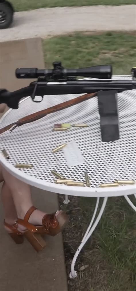 Hannah Barron's feet