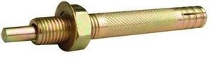 PANTHERZ Nut & Bolt Set Wedge Type Fully Threaded Design Expansion Zinc ...