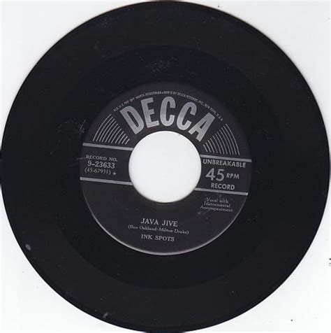 Image result for Ink Spots Java Jive