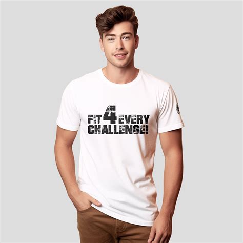 Buy Men’s White Round-Neck Half Sleeve T-Shirt | Shop Online – BONJOUR