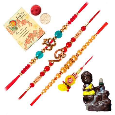 ARCHIES Rakhi for Brother on Rakshabandhan | Smoke Fountain Buddha ...