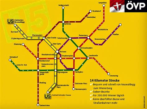 Wiener U-Bahnlinie U5 bleibt vorerst "Vision" - Öffis in Wien ...