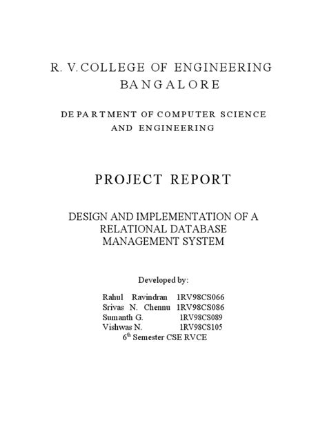 Database Mini Project 的图像结果