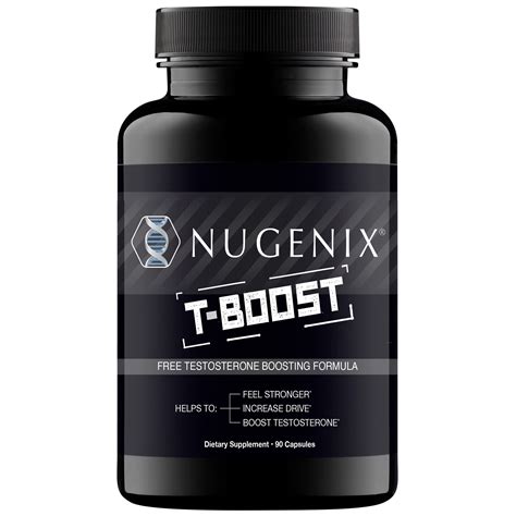 Nugenix T Boost - Free Testosterone Booster for Men, 90 Count - Walmart.com