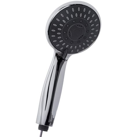 AmazonBasics Premium Polished Chrome 5-Function Shower Head : Amazon.in ...