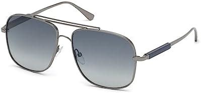 Buy Tom Ford UV Protected Silver Geometric Full rim Sunglasses for Men ...