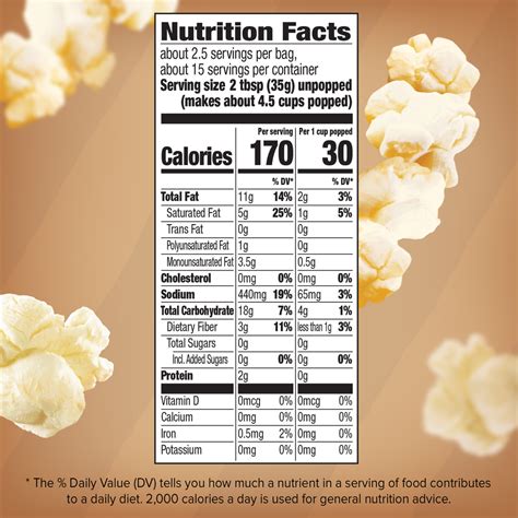 Orville Redenbacher's Naturals Popping Corn, Simply Salted, 6 Classic ...