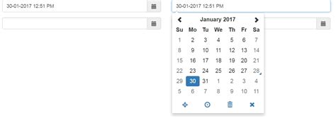 Image result for Bootstrap DateTimePicker Clor Coding