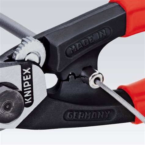 KNIPEX Wire Rope 7.5-in Cutting Pliers 95 61 190 SBA at Lowes.com