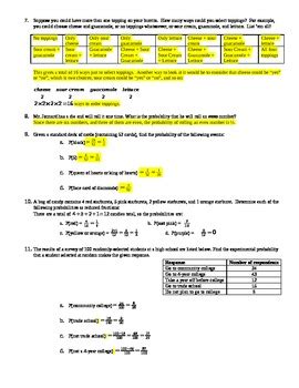Probability Grade 12 with Counting Principle Lessons 的图像结果