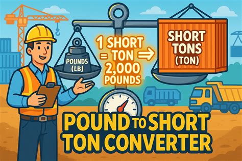 Pounds to Short Tons Converter - JetCalculator