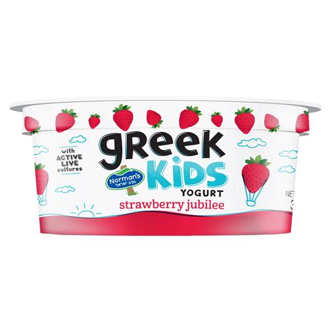 Norman's Kids Strawberry Jubilee Greek Yogurt - Shop Yogurt at H-E-B