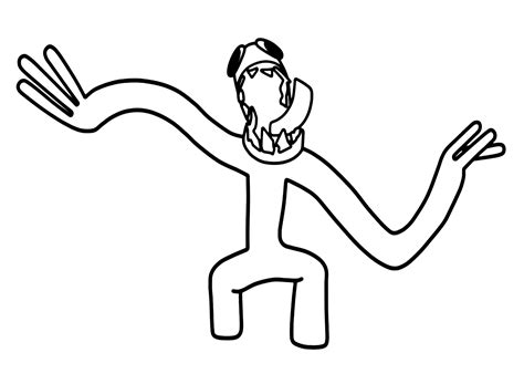 Rainbow Friends Coloring Pages - Printable Free Templates