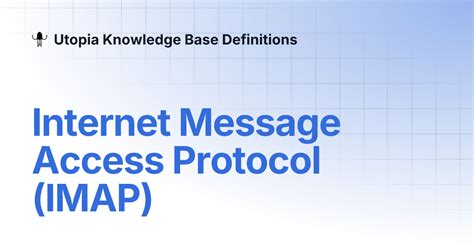 Internet Message Access Protocol 的图像结果