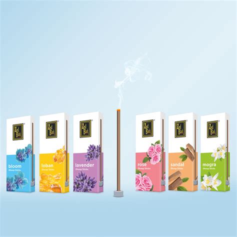 Zed Black Bamboo Less Dhoop Sticks – White Series Dhoop Sticks - Pack