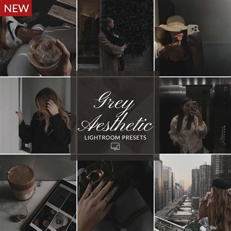 Grey Aesthetic Lightroom Presets | Moody & Minimalist Photography ...
