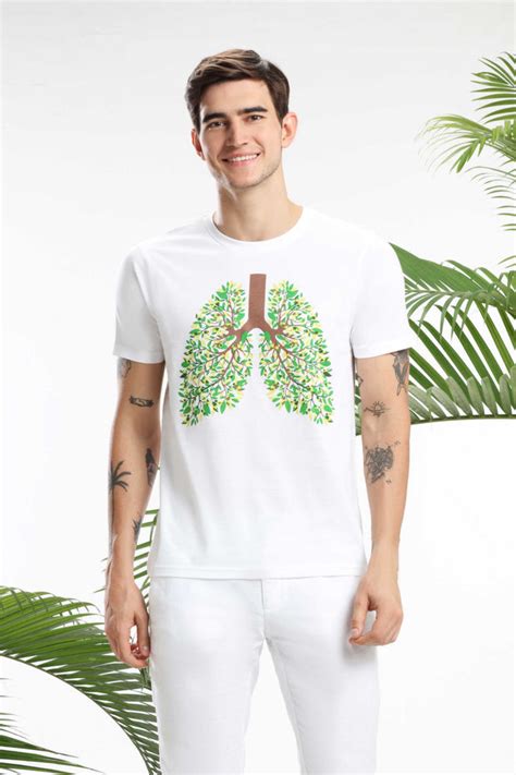 Lung Tree Men T-shirt – sustainme.in