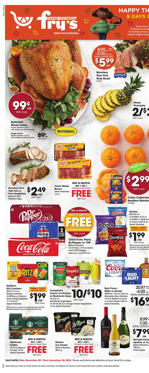 Fry's Weekly Ad November 20 - 28, 2024 | WeeklyAds2