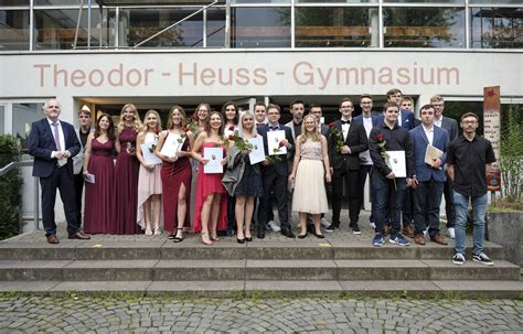 Abiturfeier am Theodor-Heuss-Gymnasium des Corona-Jahrgangs in Sulzbach