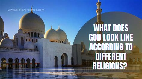 What Does God Look Like According to Different Religions?