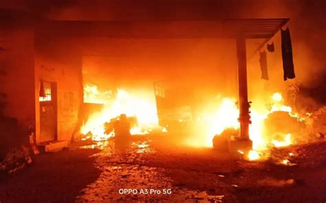 Waste disposal unit, machinery in Brahmavar destroyed in fire accident