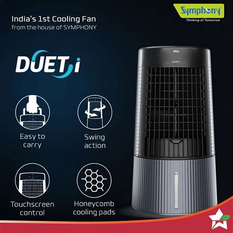 Buy Symphony Duet-i | Kitchen Cooling Fan at Best Price – Wonderchef India