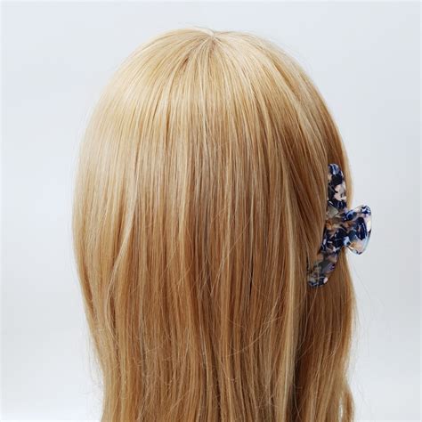 Tortoise Marble Dior Hair Clip / Leopard French Hair Claw / | Etsy