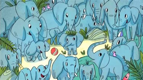 Optical Illusion for Testing Your IQ: Can you find the Rhino hidden ...