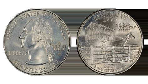 2001 Kentucky Quarter Value and Errors.
