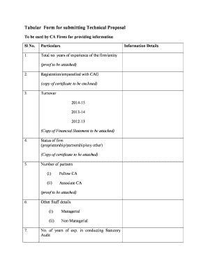 48+ Free Editable Technical Proposal Templates in MS Word [DOC] | pdfFiller