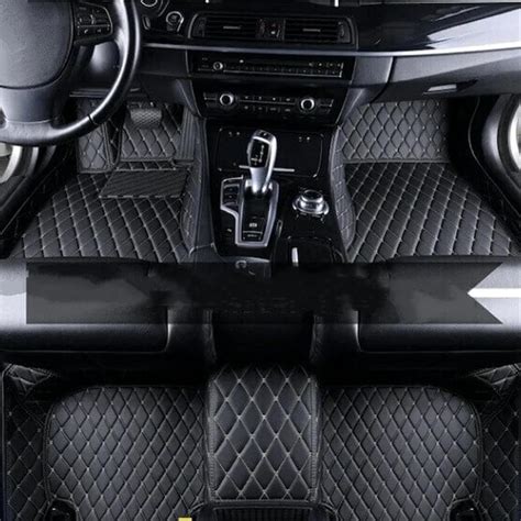 Anti Slip Mat Custom Leather Car Floor Mats For VW For Golf 7 2014-2019 ...