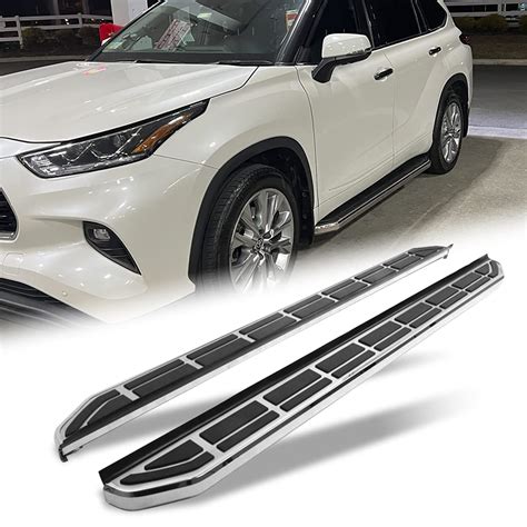 Snailfly Fit for 2020-2025 Toyota Highlander XU70 Running Boards Side Step Rail Board (4.17")