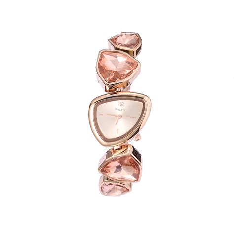 Rose Gold Diamond Luxury Watch | Salty – Salty Accessories