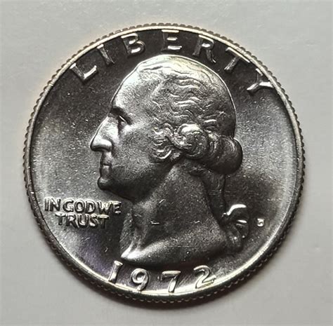 1972-D Washington Quarter MS-65 (GEM) - For Sale, Buy Now Online - Item ...