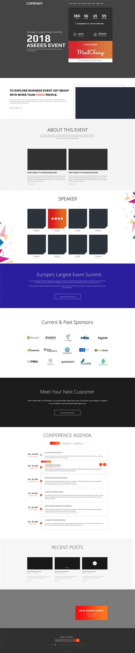 Digital Agency Multi Page Web Template | Freelancer