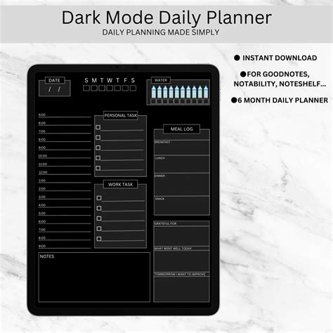 Good Notes Daily Planner Template 的图像结果