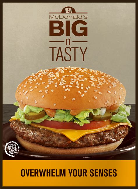 Overwhelm your senses with the new McDonald’s Big N’ Tasty | Rockstarmomma