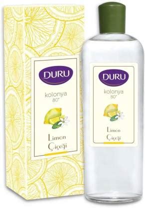 Buy Duru Cologne 80 (Kolonya) Lemon 200ML Eau de Cologne - 200 ml ...