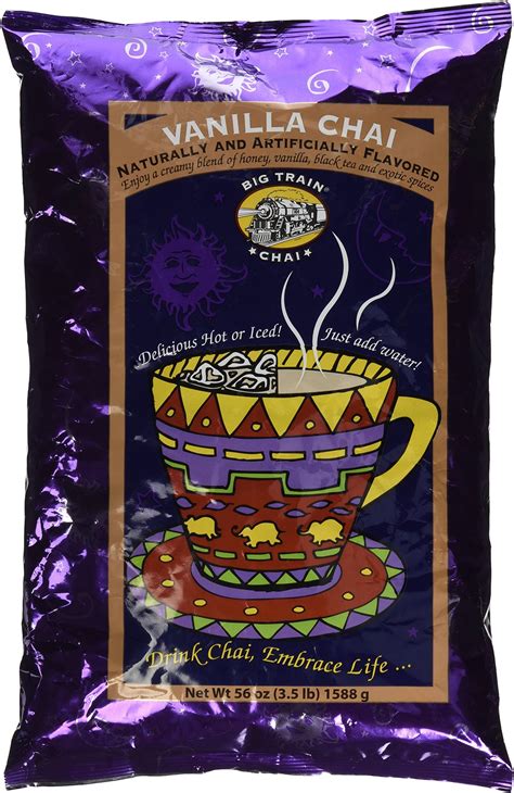 Amazon.com : Big Train Spiced Chai Tea Latte Beverage Mix, 3.5 Pound ...