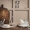 Buy IKEA Tempered Opal Glass Classic Bowl - Pack Of 6, White, 500 ML ...