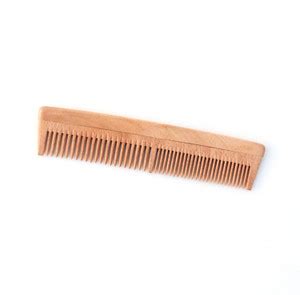 Brand Zero Neem Wood Multipurpose Comb, Anti-dandruff, Anti-hairfall ...