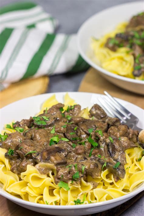 Ground Beef Stroganoff