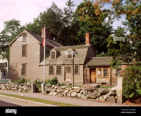 USA Massachusetts, Lexington, Hancock-Clarke house Stock Photo - Alamy