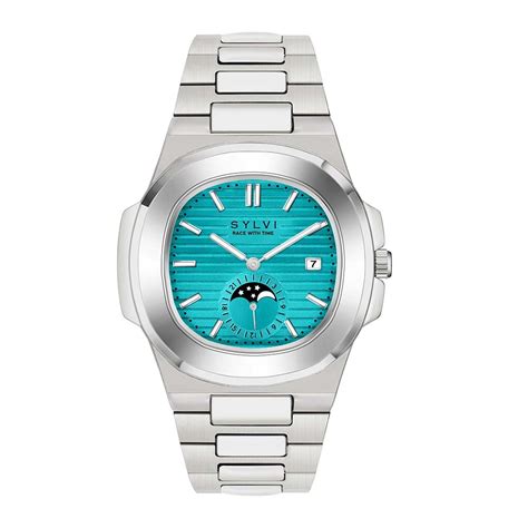 Buy Urbane Moon Aqua Blue – Men's Analog Watch with Aqua Blue Dial and ...