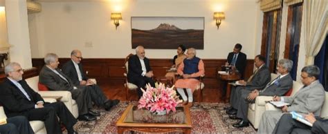 Call on the Prime Minister by the Foreign Minister of Iran