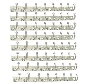 Grapes Cut Shape 8 Pin Hook Stainless Steel & Alimunium Bathroom Cloth ...