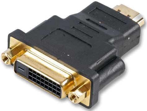 Buy PRO SIGNAL DVI to HDMI Audio / Video Adapter, DVI-D Receptacle ...