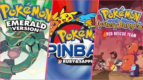 The Best Pokemon GBA Games Of All Time - Retro Recall