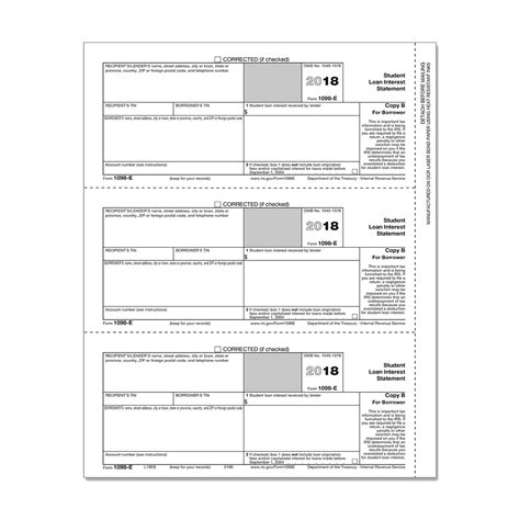 1098 E Tax Form Printable - Printable Forms Free Online